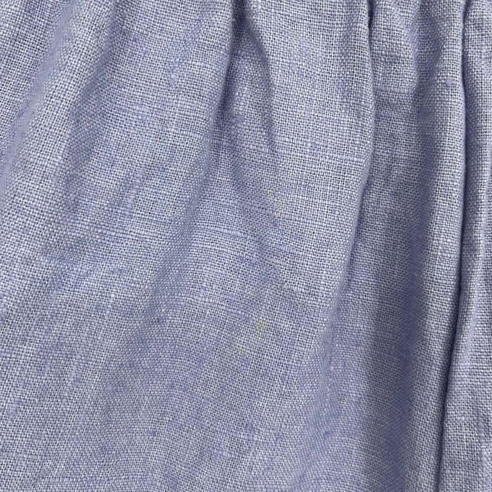Vintage Positive Influence Top Pants Set Size 10P Purple Linen Boho Retro Motifs - Picture 11 of 16